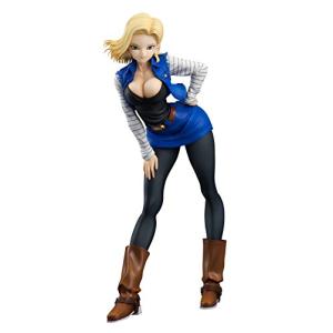 ドラゴンボールギャルズ ドラゴンボールZ 人造人間18号 約19cm PVC&ABS製  (中古品)｜natsumestore