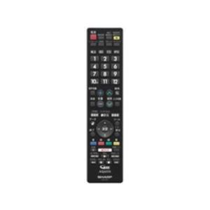 シャープ[SHARP]　シャープ液晶テレビ用リモコン＜ブラック系＞ 【01063805(中古品)