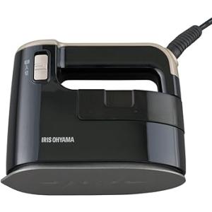 アイリスオーヤマ 衣類スチーマー スチームアイロン ハンガーにかけたまま 2WAY (中古品)