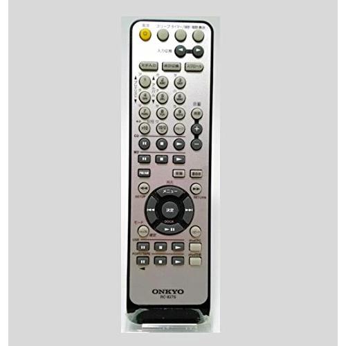 ONKYO オンキヨー FR-N9NX(S)　CD/MDチューナーアンプ用リモコン　RC-827S(...