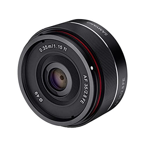 SAMYANG 単焦点広角レンズ AF 35mm F2.8 FE ソニーαE用 フルサイズ対応(中古...