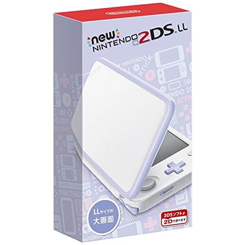 Newニンテンドー2DS LL 【ホワイト×ラベンダー】(中古品)