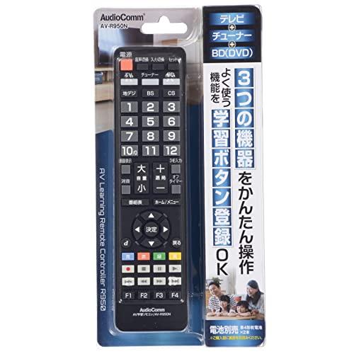 オーム電機 学習AVリモコン 03-2790 AV-R950N(中古品)