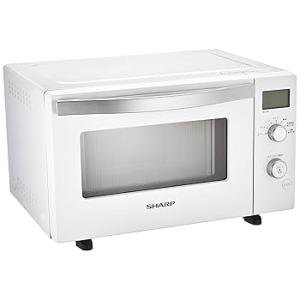 シャープ スタイリッシュ オーブンレンジ 18L フラットタイプ ホワイト RE-F18A-(中古品...
