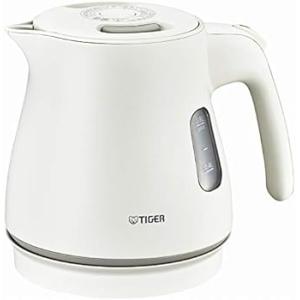 タイガー魔法瓶 PCM-A080-WM(マットホワイト) わく子 電気ケトル 0.8L(中古品)