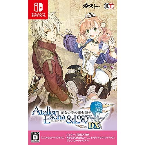 【Switch】エスカ&amp;ロジーのアトリエ ~黄昏の空の錬金術士~ DX (ダウンロー (中古品)