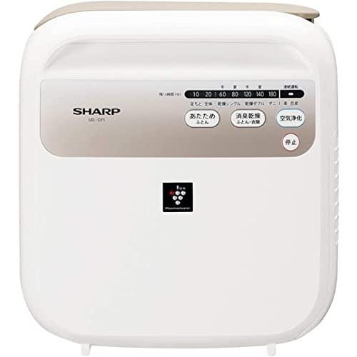 シャープ 布団乾燥機 ダニ退治 乾燥機 プラズマクラスター UD-CF1W(中古品)