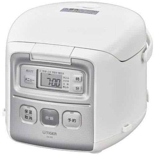 タイガー魔法瓶 JAI-R552-W(ホワイト) 炊きたて マイコン炊飯ジャー 3合(中古品)