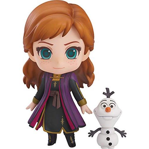 ねんどろいど ディズニー アナと雪の女王2 アナ Travel Dress Ver. ノンス (中古...