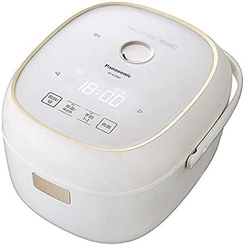 パナソニック 炊飯器 3.5合 一人暮らし IH フラット天面 ホワイト SR-KT060-W(中古...