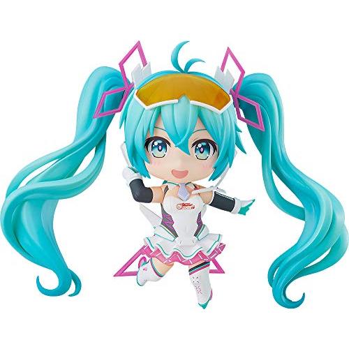 ねんどろいど 初音ミク GTプロジェクト レーシングミク 2021Ver. ノンスケ (中古品)