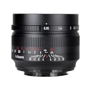 七工匠 7Artisans 50mm F0.95 (ニコンZマウント APS-C) ブラック 単焦点...