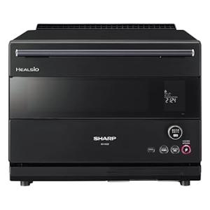 シャープ スチームオーブンレンジ ヘルシオ 30L 2段調理 パーソナルタイプ ブラ (中古品)