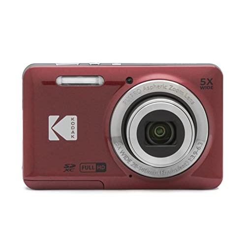 KODAK (コダック) PIXPRO 使いやすい ズーム FZ55-RD 16MP デジタルカメラ...