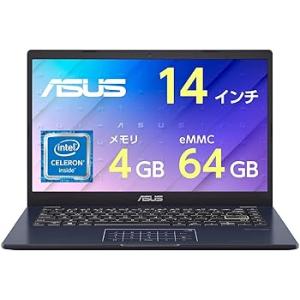 ASUS ノートパソコン L410MA 14インチ Celeron N4020 メモリ4GB eMM...