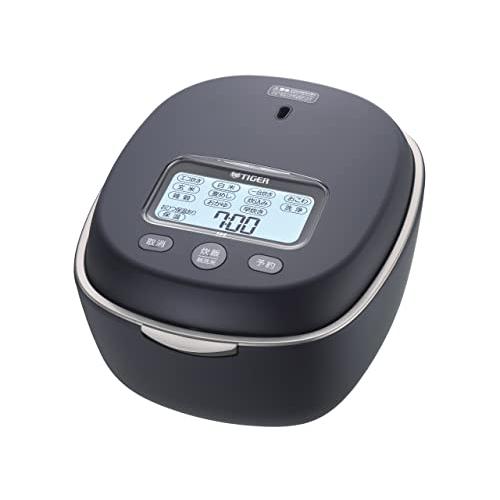 タイガー魔法瓶 TIGER 炊飯器 圧力IH 多段階圧力機構 5.5合 日本製 ストレートブ(中古品...