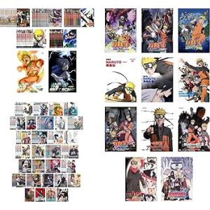 NARUTO ナルト 少年編 全58巻 + ベストシーン 感動編、激闘編 + 疾風伝 青年編 (中古品)