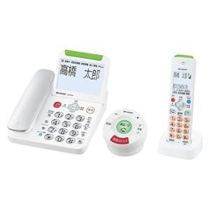 シャープ(SHARP) JD-ATM1CL「てもたん」付き防犯電話機 てもたん1台＋子機1台タ (中...