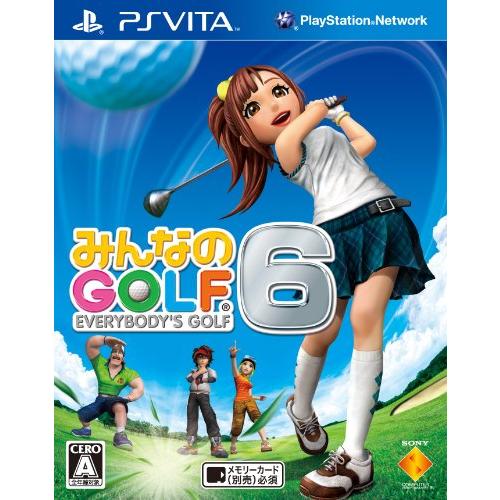 【PS Vita】みんなのGOLF 6(中古:未使用・未開封)