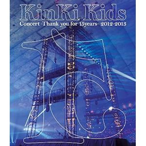KinKi Kids Concert -Thank you for 15years- 2012-2013(Blu-ray仕様) 2枚組(中古:未使用・未開封)