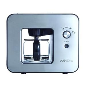 CCP 【BONABONA】 全自動ミル付きコーヒーメーカー(保温機能搭載) 「豆・粉から (中古:...