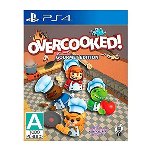 Overcooked - オーバークックド (輸入版:北米) - PS4(中古:未使用・未開封)