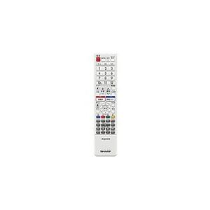 シャープ[SHARP]　シャープ液晶テレビ用リモコン＜ホワイト系＞（LC-24R30-W）  (中古...