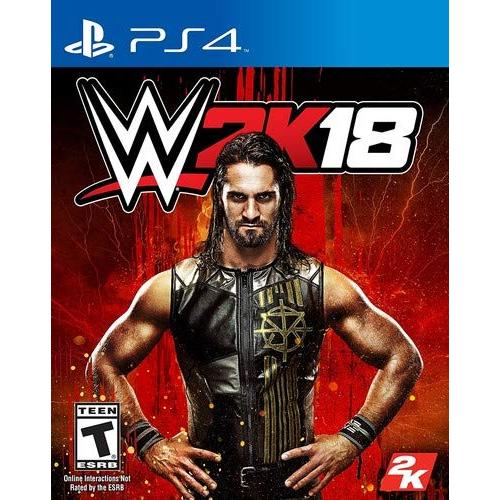 WWE 2K18 (輸入版:北米) - PS4(中古:未使用・未開封)