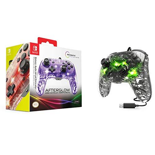 PDP Afterglow Deluxe+ audio Wired Controller for N...