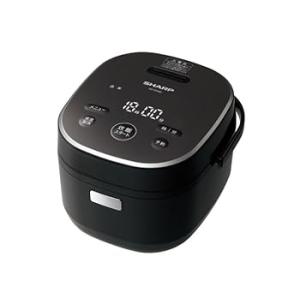 シャープ KS-CF05D-B(ブラック系) ジャー炊飯器 3合炊き(中古:未使用・未開封)