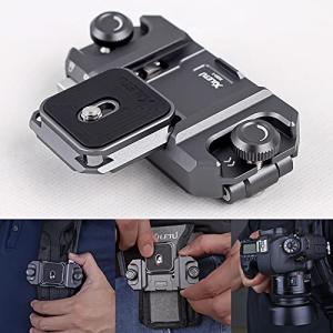 XILETU XQD1 カメラホルスター カメラホルダー バックパッククリップ