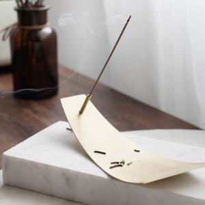 アポテーケフレグランス インセンス インセンススタンド お香立て 2点 アポテーケ フレグランス APOTHEKE FRAGRANCE : Brass Incense Stand