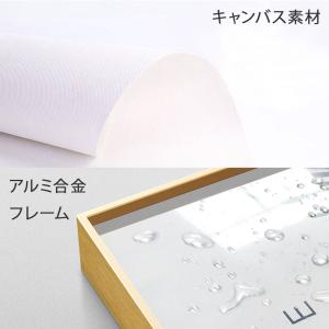 アートポスター キャンバスアート 抽象画 ゴー...の詳細画像3
