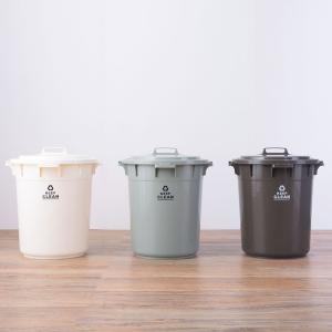 ゴミ箱 45リットル 45L 蓋付き 丸形 日...の詳細画像2