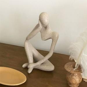 モダンアートオブジェ A 考える人 置物 人形 芸術 彫刻 北欧インテリア