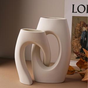 花瓶 花びん フラワーベース セラミック 陶器...の詳細画像2