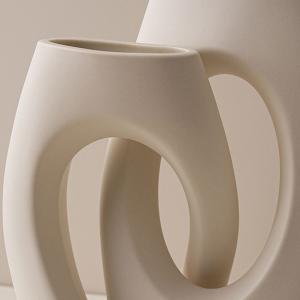 花瓶 花びん フラワーベース セラミック 陶器...の詳細画像4