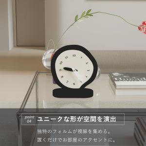 置き時計 時計 卓上 静音 かわいい アナログ...の詳細画像4