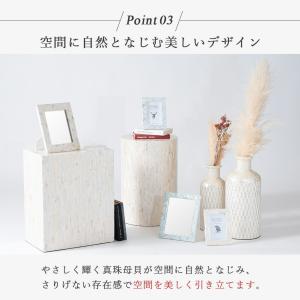 ミラー 卓上ミラー 卓上鏡 鏡 コンパクト デ...の詳細画像4