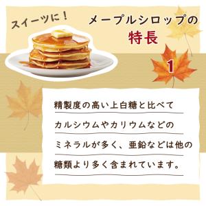 メープル シロップ 250g 189ml 3本...の詳細画像2