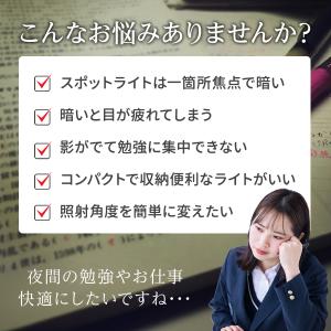 デスクライト led usb 目に優しい おし...の詳細画像1