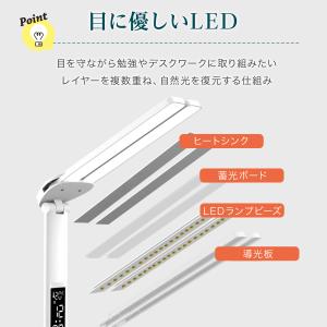 デスクライト led usb 目に優しい おし...の詳細画像4