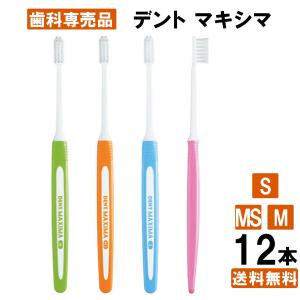 【最安値挑戦中】デントマキシマ ハブラシ 12本 コンパクト S/MS/M ライオン DENT.MAXIMA｜natulifehack2