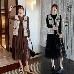 ツイード ワンピース コーデ レディース長袖ニット セーター の商品一覧 ニット セーター トップス ファッション 通販 Yahoo ショッピング