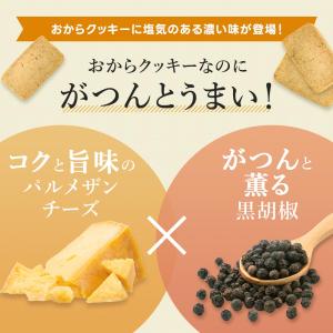 豆乳おからクッキー チーズ 黒胡椒 訳あり 3...の詳細画像2