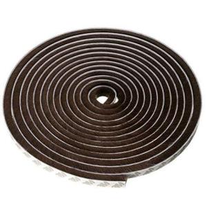 Li.Va. 隙間テープ スキマテープ 隙間風防止 5m 幅9mm 毛足9mm