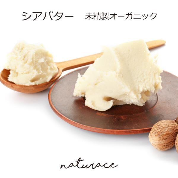 シアバター (未精製） オーガニック （100g）[化粧品原料]
