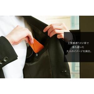 スライド靴べら 携帯用 本革 キーホルダー 栃...の詳細画像3