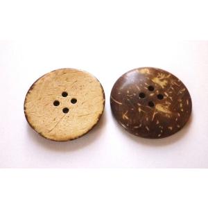 ココナッツボタン 11.5mm 木 ヤシ 椰子...の詳細画像1