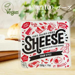 エダムスタイルブロック 200g ビーガンチーズ 特定28品目不使用 アレルゲン アレルギー 乳アレルギー Vegan グルテンフリー 輸入 自然食品 ビーガン ソイフリー
